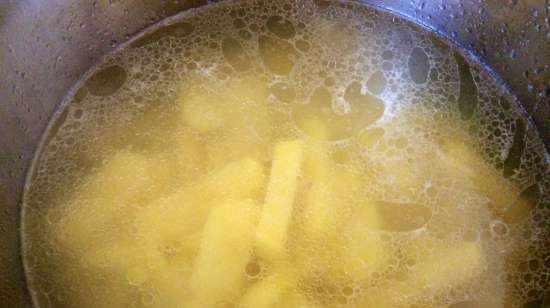Spreewald potato soup (Spreewаеlder Kartoffelsuppe)