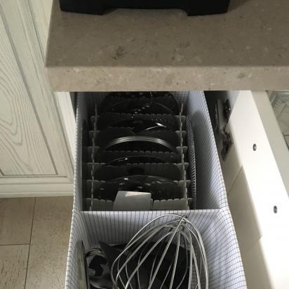 How to store disks and attachments for KM Kenwood
