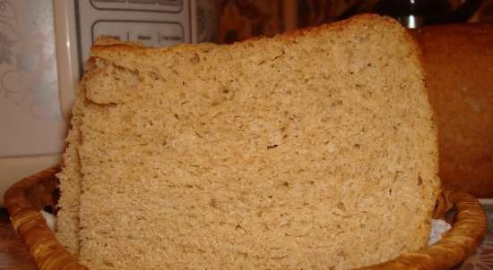 خبز مع دقيق الجاودار في طباخ متعدد الطهي Polaris 0508D floris