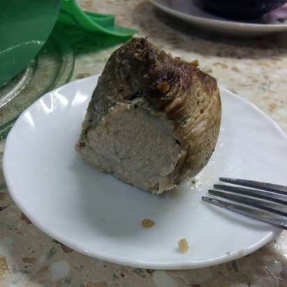 Azonnali főtt sertéshús (mikrohullámú sütőben)