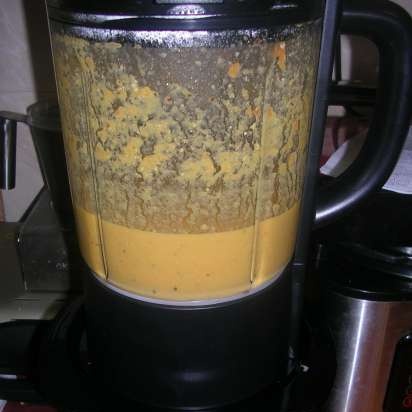 Zupa z ciecierzycy z warzywami (mikser Profi Cook PC-MSM1024)