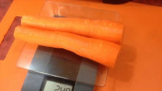 Tortitas de zanahoria y jengibre (Multi-licuadora Profi Cook PC-MSM1024)