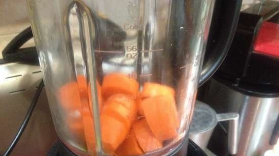 Bebida de zanahoria y naranja
