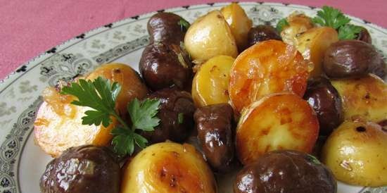 Patatas con castañas (Maroni-Kartoffeln)