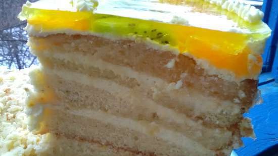 Pomarańczowy tort Lambada
