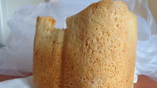 לחם מקמח מלא וקמח חיטה עם קפיר