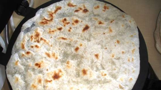 Karri med tortillas (grillpanne og chapatnitsa)