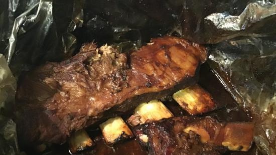 Lazy BBQ Ribs in Kenwood Slow Cooker