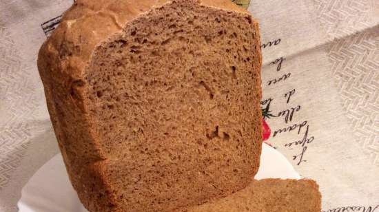 LG HB-151JE. Kefir bread with molasses on pressed yeast