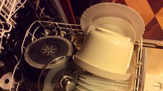 Az edények elhelyezése a mosogatógépben