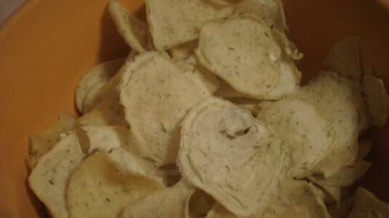Chips di patate (patate secche) - come si fa !?
