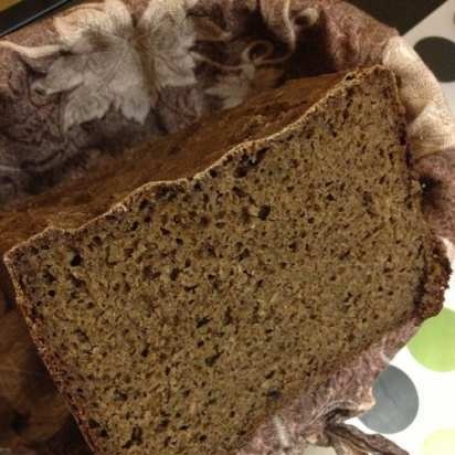 خبز الجاودار مع دقيق الشوفان في صانع الخبز