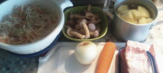 Zuppa di cavolo con i crauti della nonna