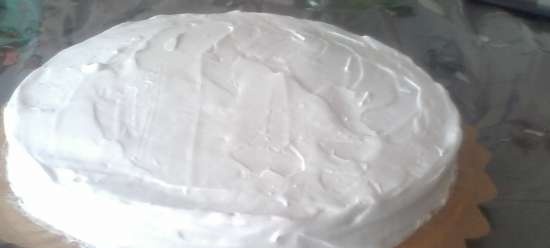 Tort Dzień i Noc z marmoladą i ciasteczkami
