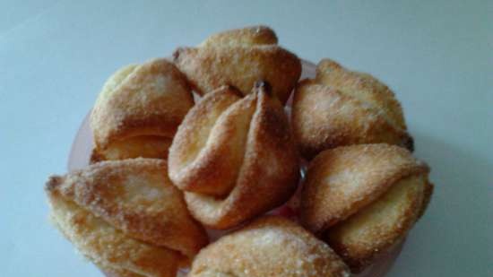 Biscotti Triangoli su ricotta (senza uova)