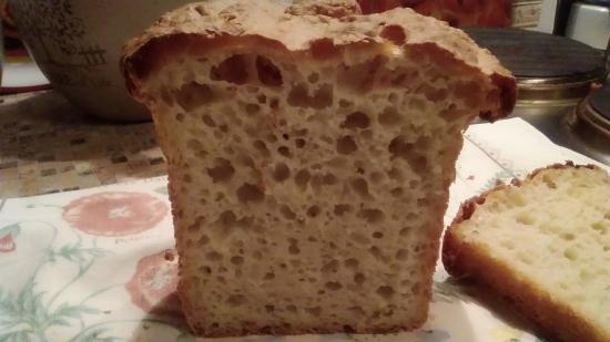 Lenivka svéd éjszakai kenyér (gyúrás nélkül)
