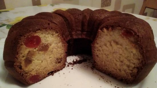 Cupcake aszalt szilvával és mézzel kefiren (cupcake GFW-025 Keks Express)