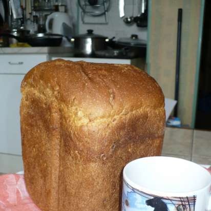 Tejfölös kenyér kenyérsütőben
