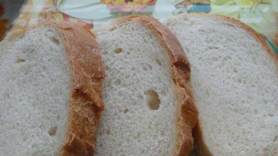 Pan de trigo de masa madre con harina de espelta
