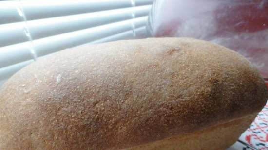 Pane a lievitazione naturale con farina di farro