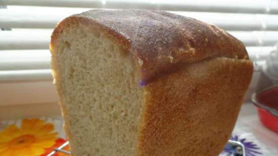 Chleb z mąki kukurydzianej na zakwasie pszennym
