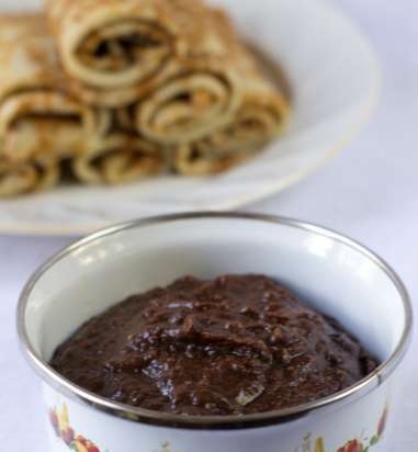 Pasta de chocolate y sésamo (magra)