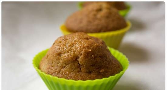 Földimogyoró-rozs muffin