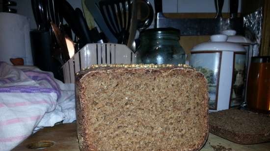 Borodinsky eredeti kenyér kenyérsütőben