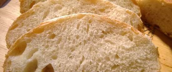 Búza kenyér érett tésztán (Pate Fermentee) Jeffrey Hamelman