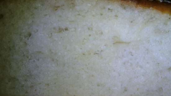 Pane di grano fermentato a freddo