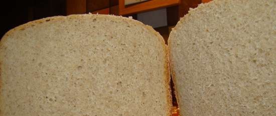 Pane di segale di grano con lievito naturale di segale.