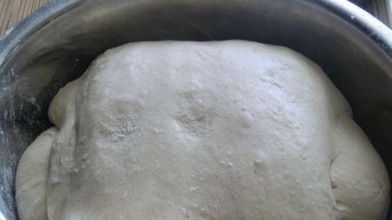 خبز القمح 1 درجة على desem (فرن)