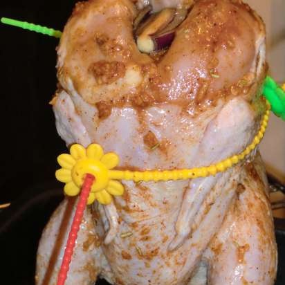 Kurczak na puszce piwa (Bierdosen hahnchen)