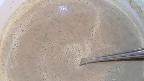 Zuppa di riso con fegato di coniglio per bambini e porridge di grano (pentola a pressione + fornello)