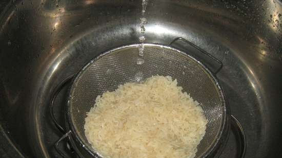 Rijst met kip en gerookte pruimen