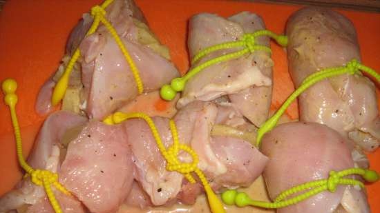 Sous-vide csirketekercs ananásszal Steba DD2 multicooker gyorsfőzőben