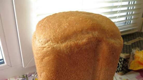 Pane al latte lievitato (macchina per il pane)