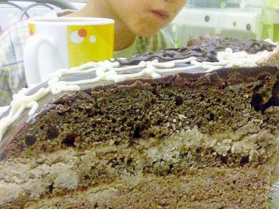 Ciasto czekoladowe z kwaśną śmietaną