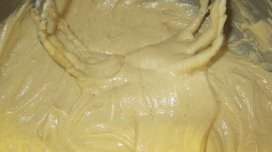 Ciasto marmurowe z cytryną i ciemną melasą (lub jej substytutem)