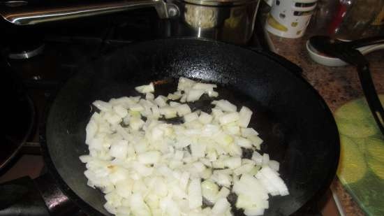 Salmone Chum (o qualsiasi pesce rosso) sotto una pelliccia di patate