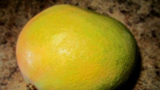 Sorbet mangó-bazsalikom