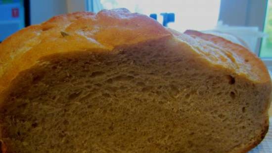 Chléb s levandulí a pohankovým medem