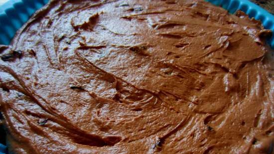Cupcake lusta aszalt szilva csokoládéban (pizzakészítőben is)