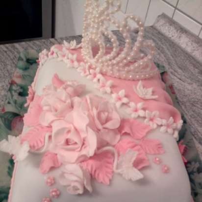 Mały tort księżniczki