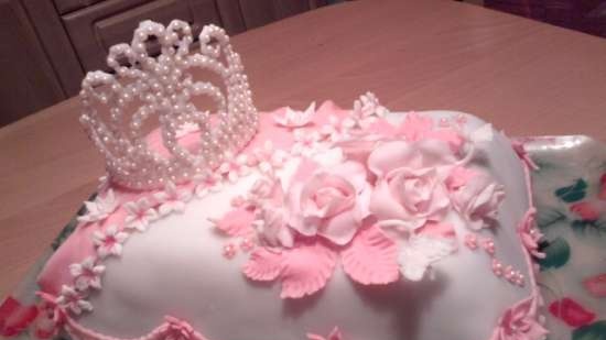 Mały tort księżniczki