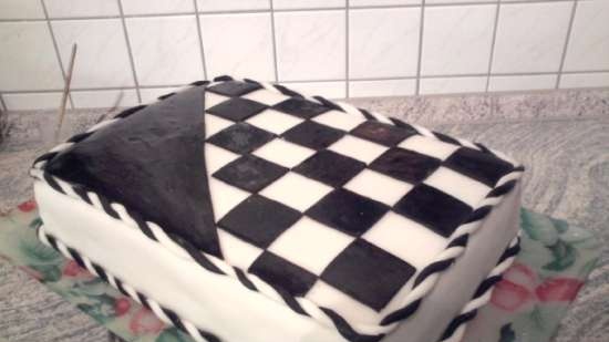 كعكة لمحبي الشطرنج