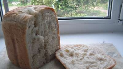 Pan blanco muy suave (panificadora)