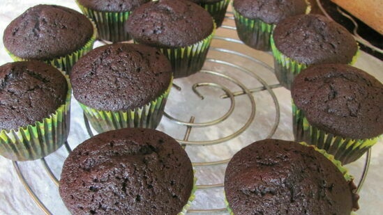Donkere Bierchocolade Cupcakes