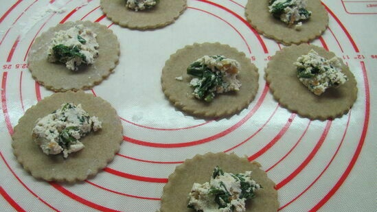 Tyrolean dumplings Schlutzkrapfen (Tiroler Schlutzkrapfen)