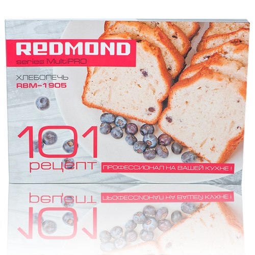 Technical characteristics and description of the Redmond RBM-1905 bread machine